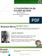 Niveles Taxonómicos de Benjamin Bloom
