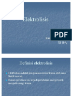 Elektrolisis