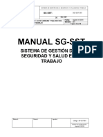 SG-SST-001 Sistema de Gestión de La Seguridad y Salud en El Trabajo.