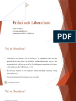 Frihet Och Liberalism