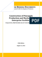 FINAL PBD Construction of Pineapple Production and Marketing Facility 81122