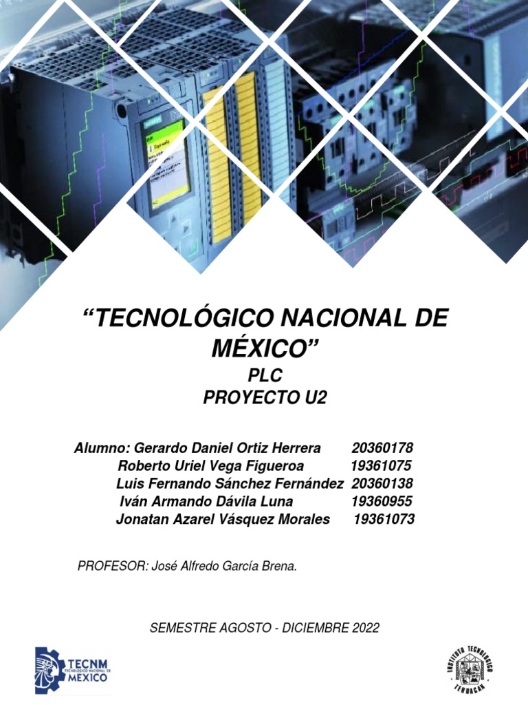 Proyecto PLC | PDF | Controlador lógico programable | Lenguaje de ...