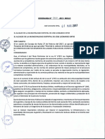 Ordenanza 003-2017 Prohibision de Botar Basura en Las Calles