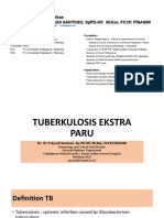 Curriculum Vitae of Dr. Prayudi Santoso on Tuberculosis