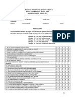 Mikulic - Inventario de Personalidad Revisado. NEO-I-R