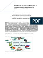 Análise Sobre Utilização Da Madeira Plástica - Aplicação Dos Princípios Do Modelo de Economia Circular