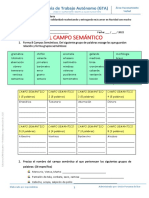 Ficha Práctica - Campo Semántico