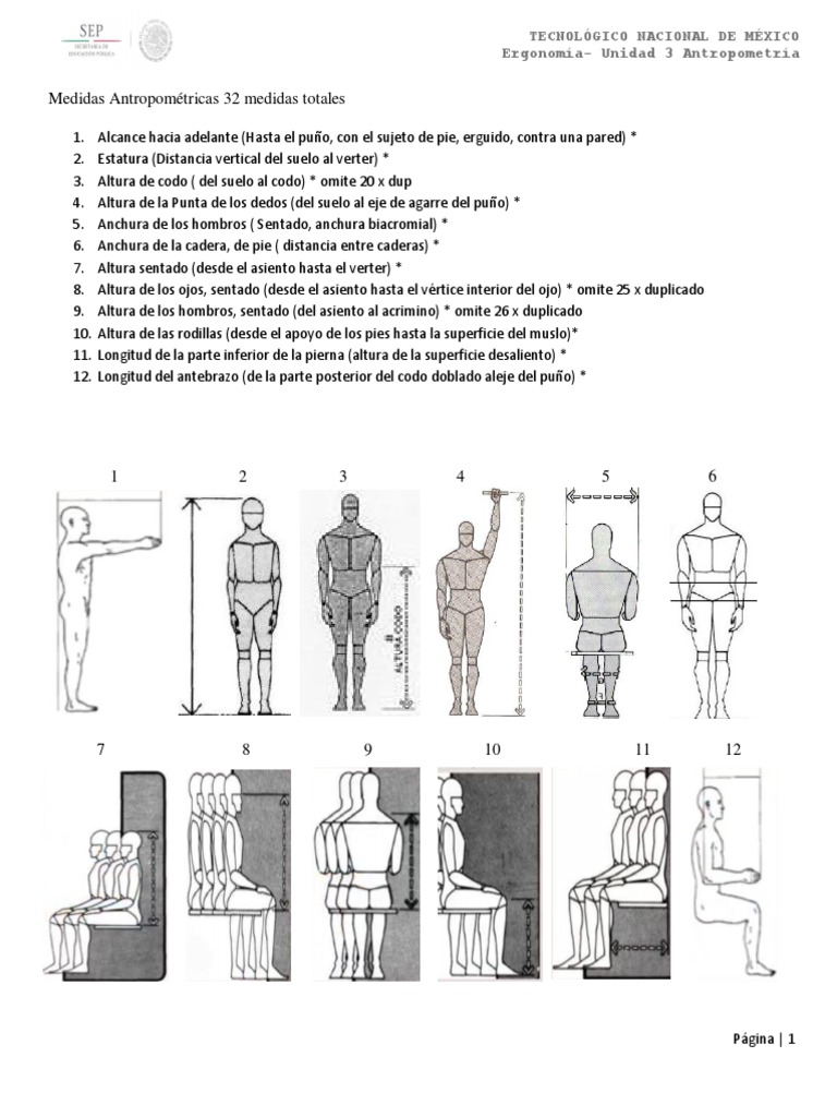 medidas-antropom-tricas-esenciales-pdf-factores-humanos-y-ergonom-a
