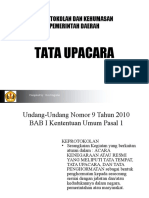 Tata Upacara Handout