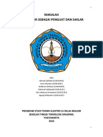 Makalah Transistor Dasar Teknik Elektro