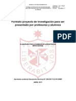 f01-Pc06 Formato de Proyecto de Investigacion para Profesores o Alumnos