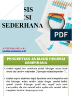 Analisis Linear Sederhana