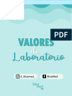 Valores de Lab Tabla para Imprimir Bluemed