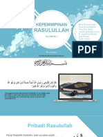 Persentasi PAI - Kepemimpinan Rasullullah