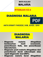 PERTEMUAN 6 Diagnosa Malaria Yaleka