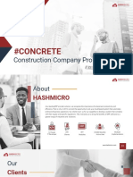 Company Profile Hashmicro - Construction