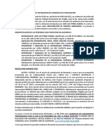 Acta de Registro de Audiencia de Conciliacion