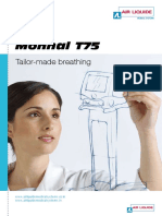 monnal t75 medical ventilators ١