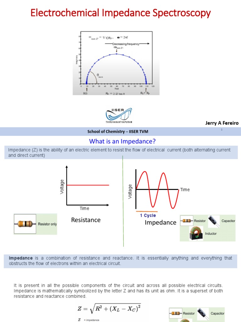 Understanding Electrochemical Impedance | PDF | Electrical Impedance ...