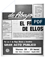 Aa Los de Abajo Nº1 Abril 1972