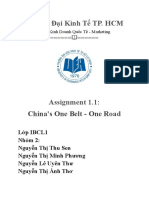 Assignment 1.1 - China - O.B.O.R.