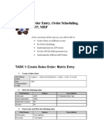 2 Order Entry Scheduling ATP MRP