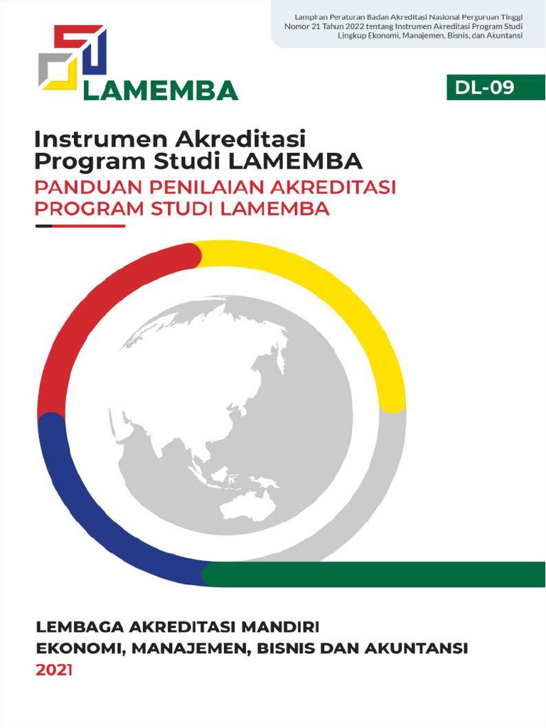 Panduan Akreditasi Program Studi LAMEMBA | PDF | Bisnis