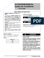 Wiring Diagram Manual Split System Air Conditioner: (C/H/T) SA6
