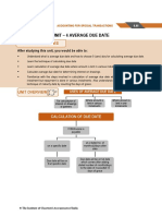 Unit - 4 Average Due Date: Learning Outcomes