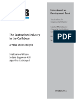 The Ecotourism Industry in The Caribbean A Value Chain Analysis