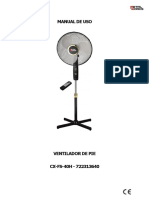 Manual de Uso: M - CX-FS-40H - 012018