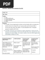 Word Study Lesson Plan 09 15 22