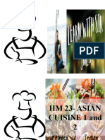 HM 23- Asian Cuisine Introduction