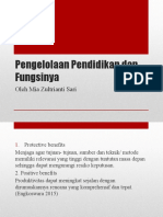 Pengelolaan Pendidikan Dan Fungsinya