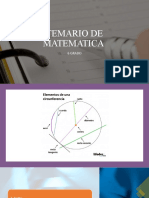 TEMARIO DE MATEMATICA 6 To Grado