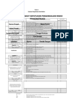 Form Monitoring Kepatuhan Kontraktor