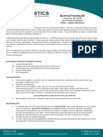 Bacterial Freezing Kit Instructions