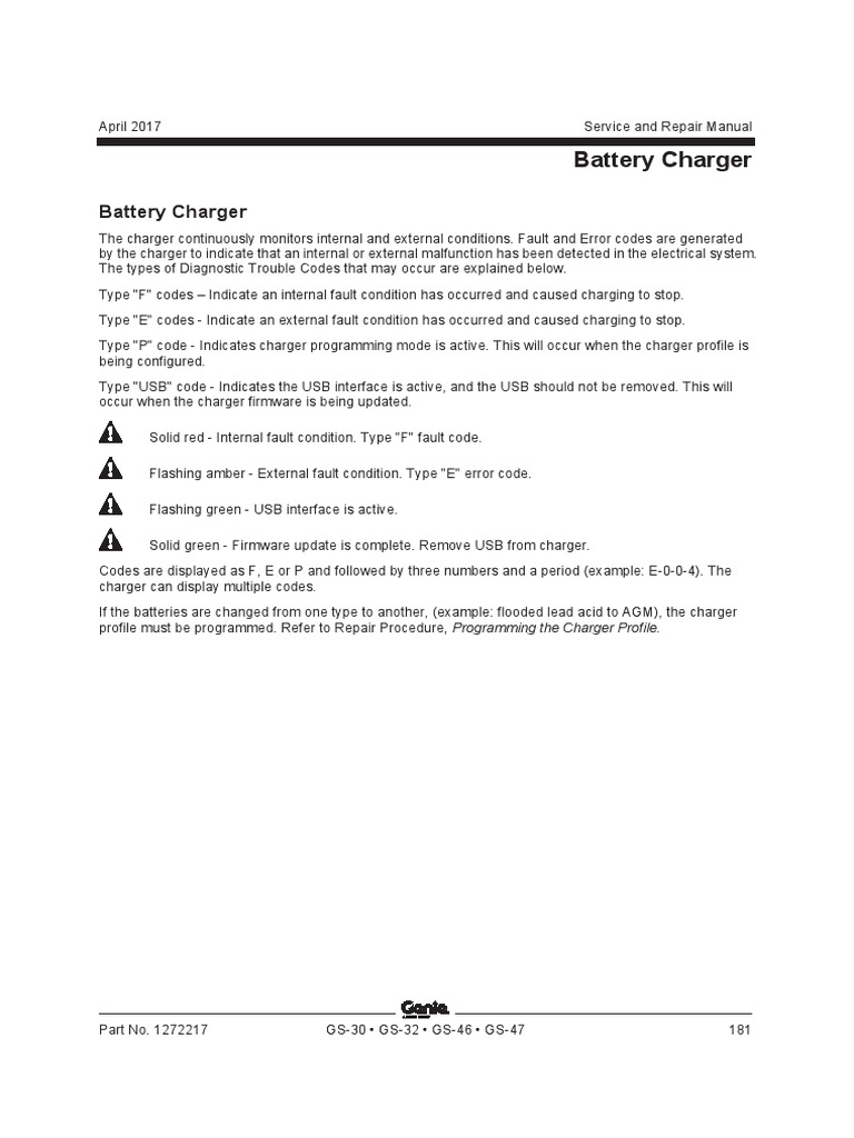 Delta-Q Charger Fault Codes Guide | PDF