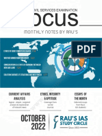 Rau's IAS Focus October 2022