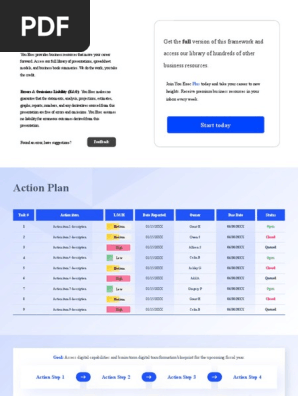 You Exec - Action Plan Template Free