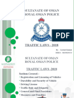 Oman Traffic Law 2018