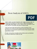 Swot Analysis of AMUL