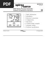 Spirax Sx25 Series Process Controller