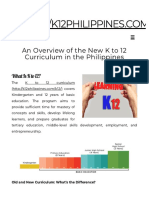 What You Should Know About The New K To 12 Curriculum