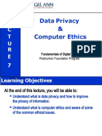 FDS2022Apr Week 07 - 1. Data Privacy & Computer Ethics