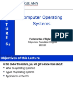 FDS2022Apr Week 06 - 1. Operating Systems