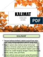 Konsep Kalimat