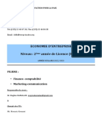 Note de Cours Economie Dentreprise l2 (FC MC) 22 23