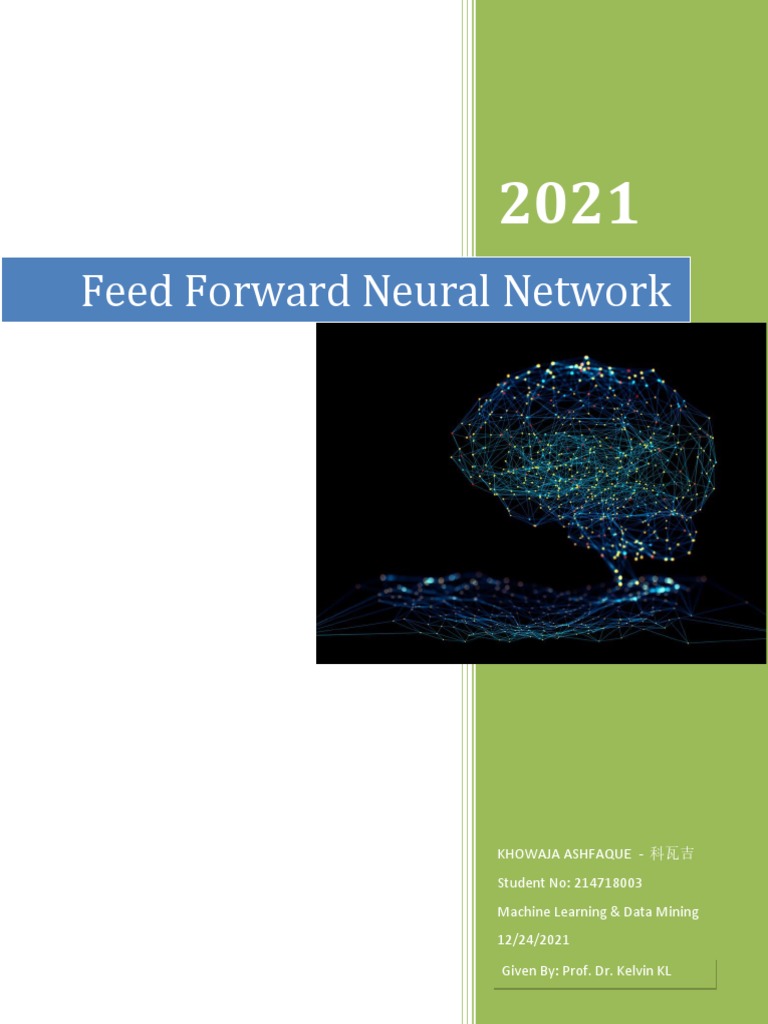 Feed Forward Neural Network Assignment PDF | PDF | Artificial Neural ...