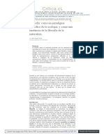 OK Critica CL Medio Ambiente Ecosofia Como Un Paradigma Cientif